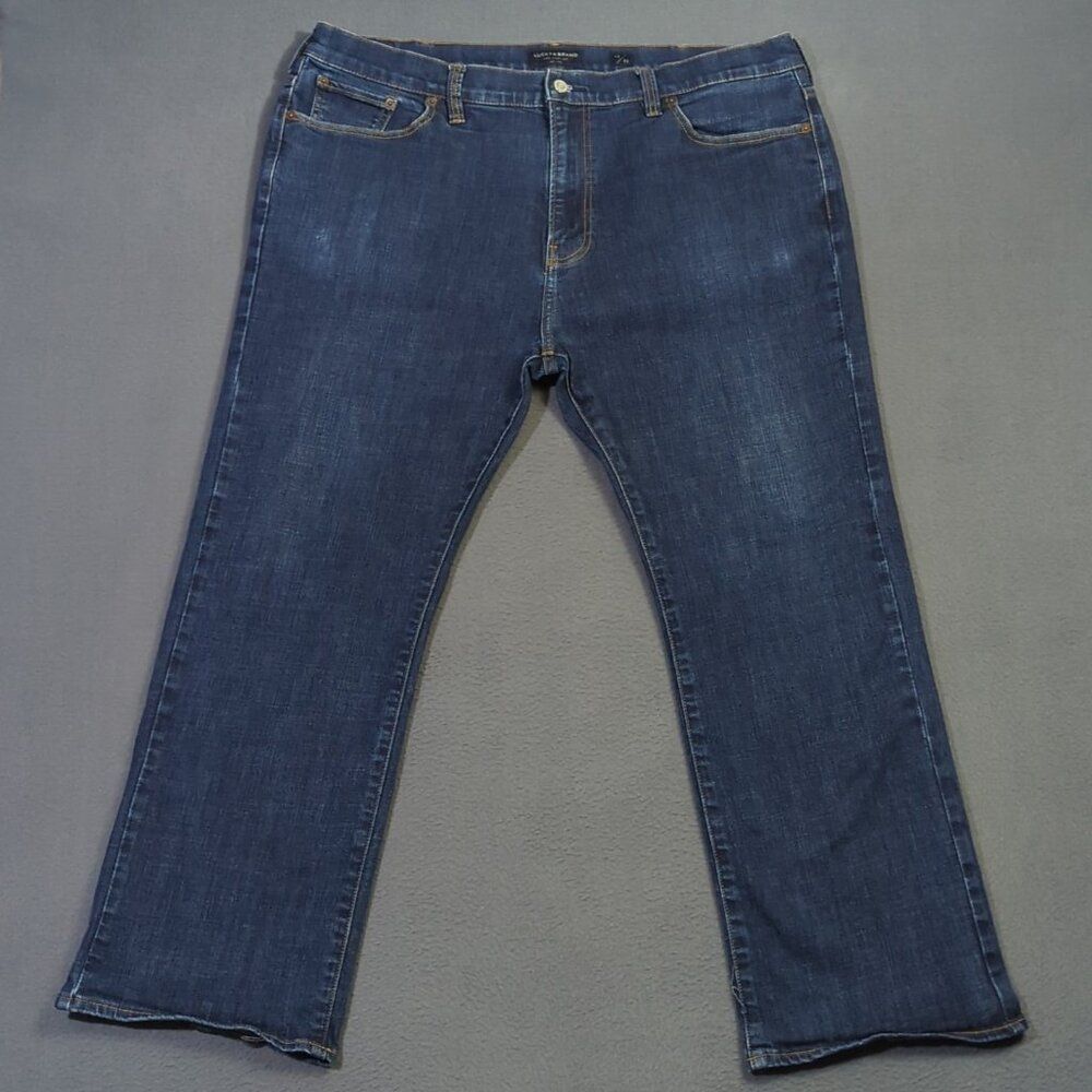 Lucky Brand Jeans Men's 42x32 Fits 42x29 181 Relaxed Straight Denim